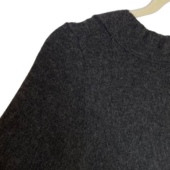 Margaret O'Leary Charcoal Cashmere Sweater Dress, M - Picture 5 of 11